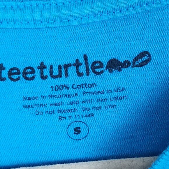 Disney Tee Turtle Little Mermaid Pokemon Graphic T-Shirt Size M - Picture 5 of 7